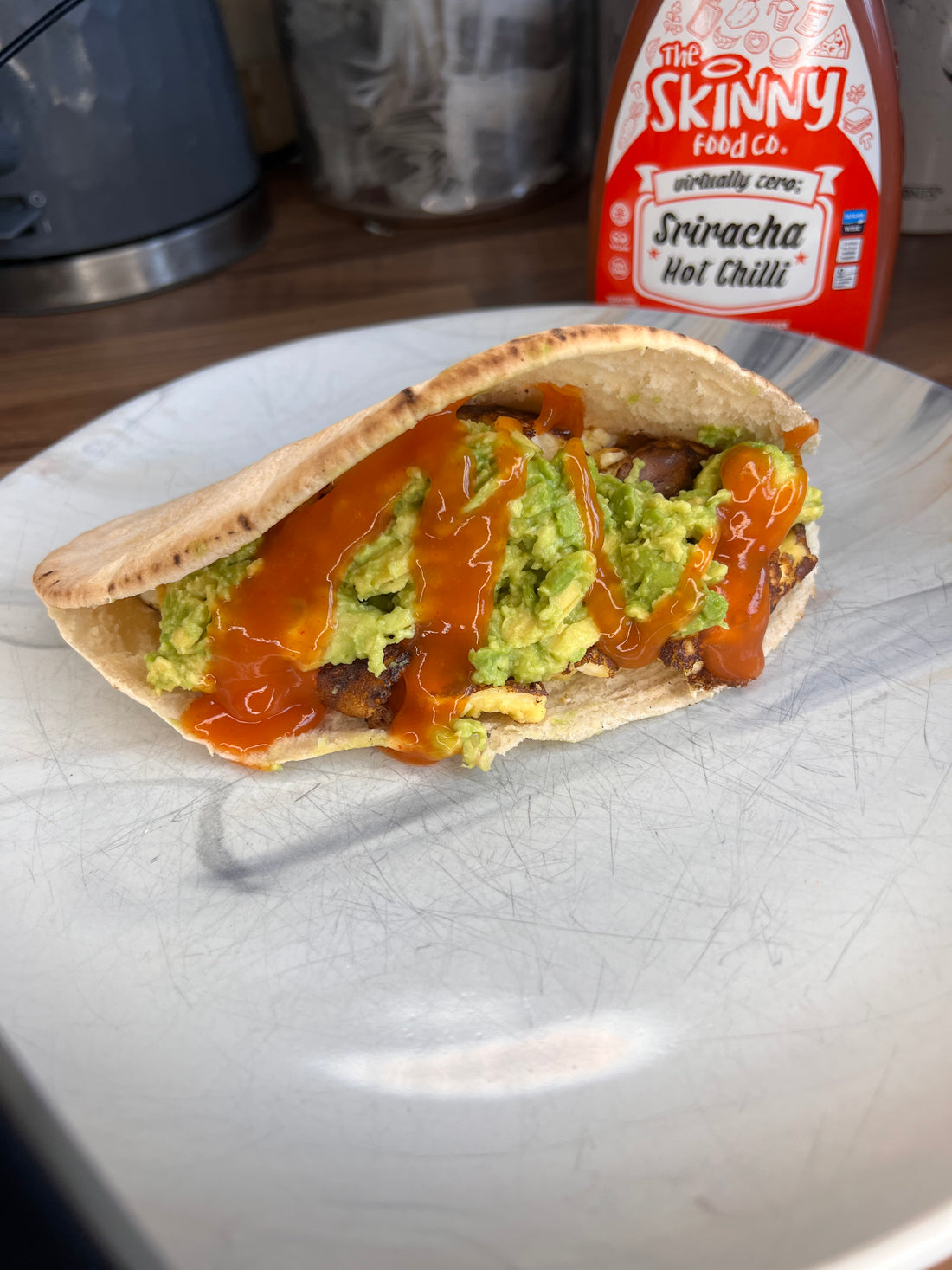 Avo & egg pitta