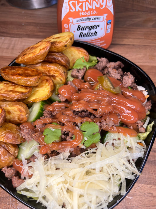 Burger in a bowl