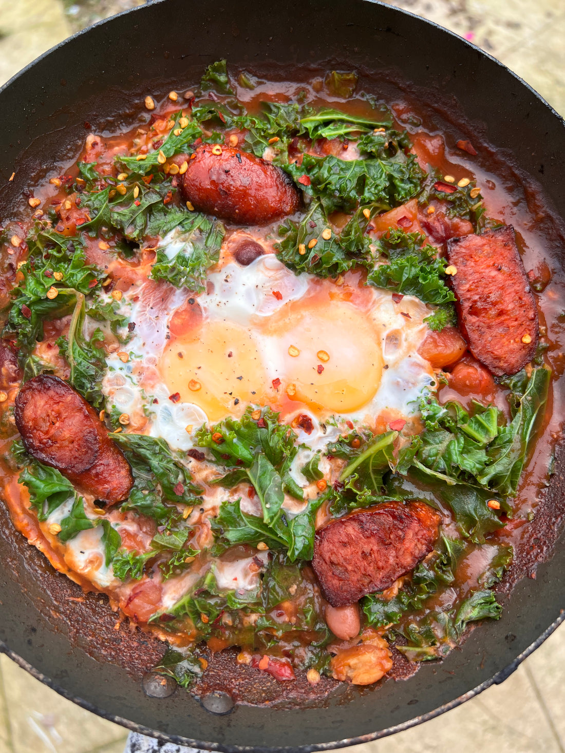 Mexican Chorizo Shashuka