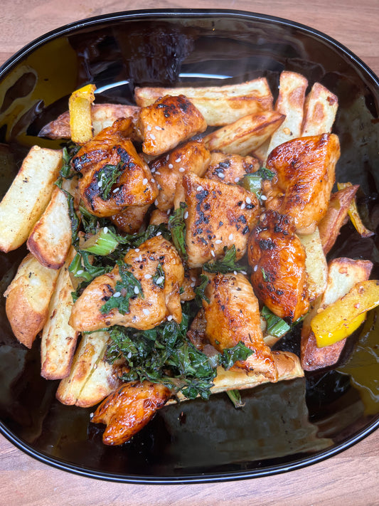 Salt & Pepper Chicken & chips!