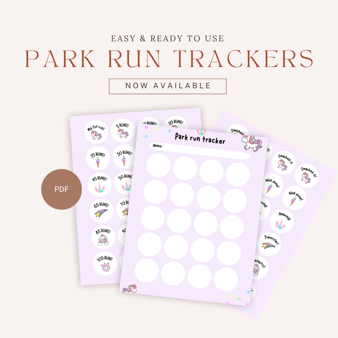 Junior Park run tracker - Unicorn